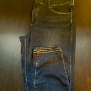 J crew skinny jean whisked wash